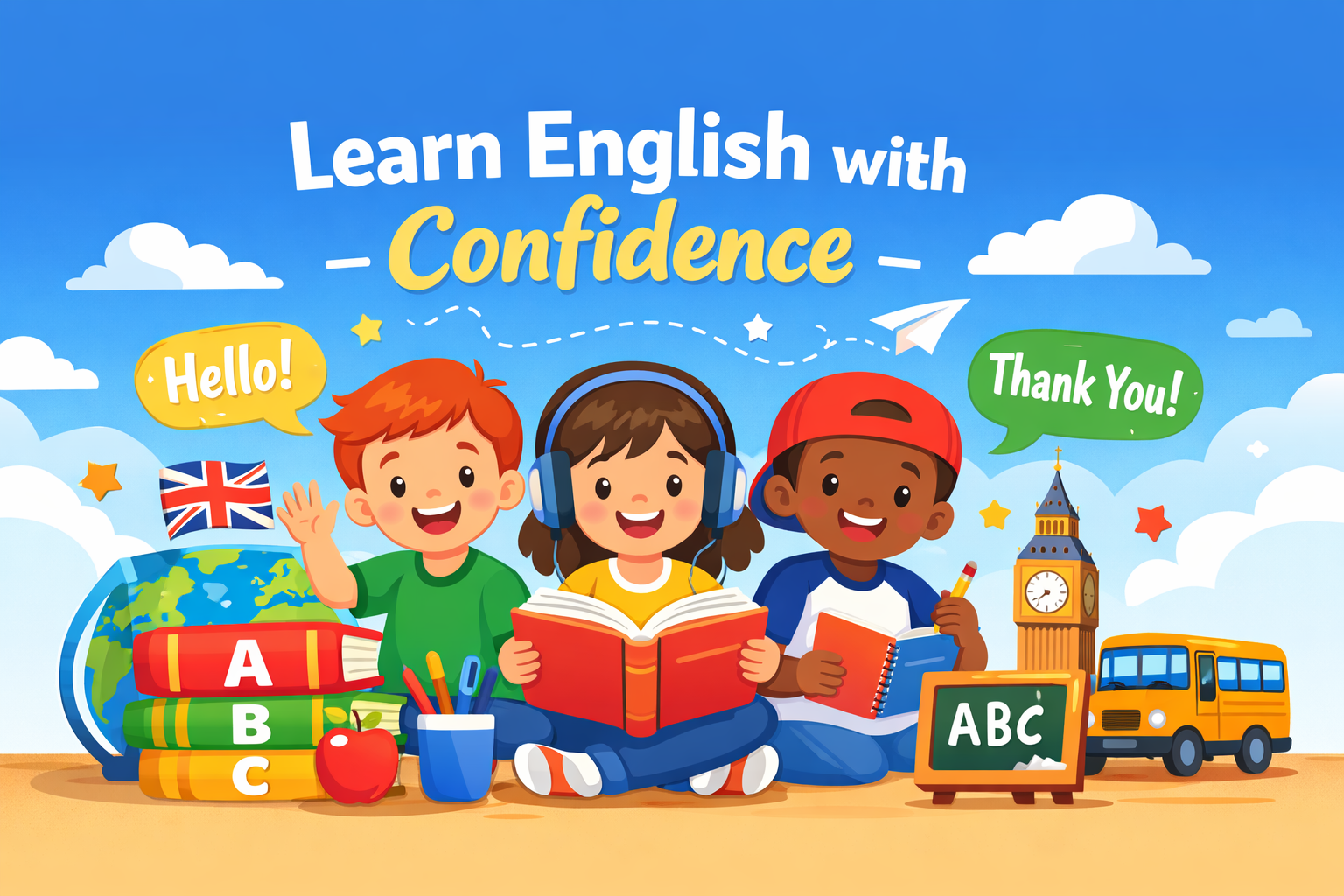 English language learning for global communication